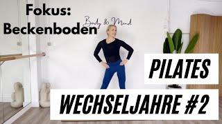 Pilates Beckenboden Wechseljahre Workout #2, fit und gesund durch die Wechseljahre