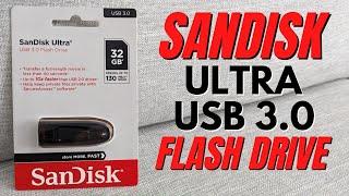 Sandisk Ultra 3.0 130MB/s Flash Drive Overview & Speed Test