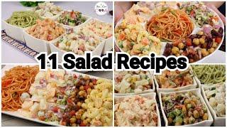 11 SALAD RECIPES ️ Salad Bar Restaurant Style by (YES I CAN COOK)