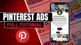 Pinterest Ads Tutorial 2021 - How To Create Pinterest Ads For Beginners (COMPLETE GUIDE)