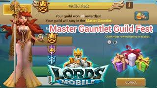 Guild Fest Rewards | Master Gauntlet | #lordsmobile #f2p #castleclash