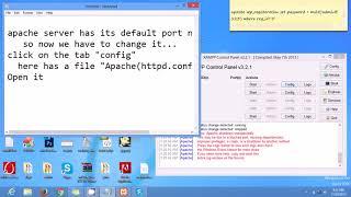 How To Change Port Number Of Apache Server In Xampp?