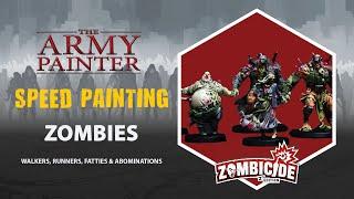 Zombicide 2nd Edition - Speed Painting Zombies