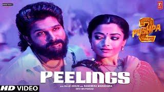 Peelings Song Pushpa 2 - Teaser | Allu Arjun, Rashmika M | Pushpa 2 Song Peelings | Peelings Promo