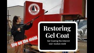 Ep058 Gel Coating the large internal stairway - Life On The Hulls - Building a Catamaran