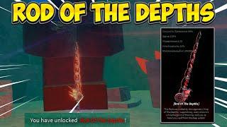 НУБ ПОЛУЧИЛ ROD OF THE DEPTHS В FISCH В РОБЛОКС! ROBLOX