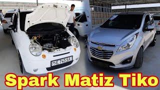 SPARK MATIZ TIKO NARXLARI TERMIZ MOSHIN BOZORI 02.07.2022