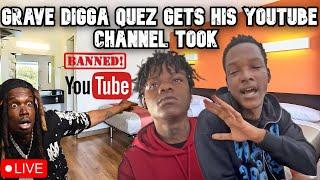 607 Unc Gets Grave Digga Quez Channel Took Down ? | HBG Court  Cries On Live | Says 607 Unc Wins
