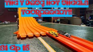 THE T DAWG HOT WHEELS TOURNAMENT SEASON 1 EPISODE 15!! HOT WHEELS DIECAST DRAG RACING!!