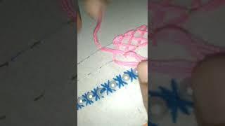 Most unique hand embroidery🪡 #diynstitch #trending #shorts #stitch #youtubeshorts #short