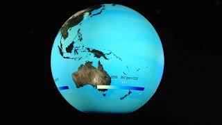 Science on a Sphere - "Ocean Acidification - Surface pH"