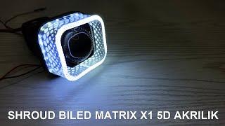 Cover Shroud Matrix X1 5D Crystal Acrylic