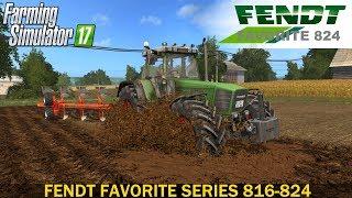 Farming Simulator 17 FENDT FAVORITE SERIES 816-824 TRACTOR