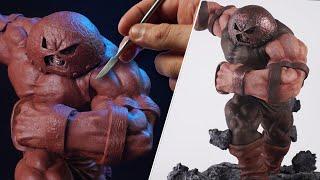 Sculpting JUGGERNAUT | X-Men [ Marvel Comics ]