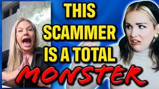 THIS SCAMMER IS AN ABSOLUTE MONSTER *LIVE*