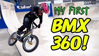 My First BMX 360 - Asylum Skatepark BACKYARD JAM!!