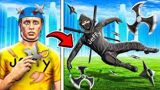 Jeffy Becomes A NINJA In GTA 5!