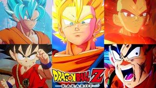 All Cinematic Cutscenes-Dragon Ball Z: Kakarot (All Videos) [Including All 6 DLC's]