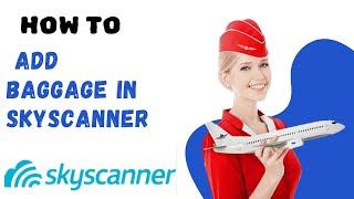 How to add baggage in Skyscanner I S M TECH