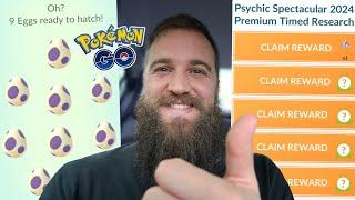 Psychic Spectacular Premium Timed Research + Dreepy Hunt (10KM Egg Hatch!)