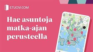 Näin haet asuntoja matka-ajan perusteella