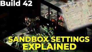 Project Zomboid Build 42 too hard or no fun?  Try these settings instead | Custom Sandbox Tutorial.