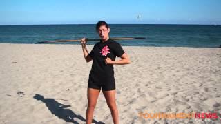 Tournament News Online Tutorial- Becca Ross Neck Spin