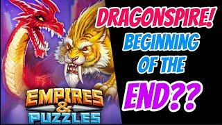 Empires and Puzzles Dragonspire Dragons Mega Update! First Impressions!