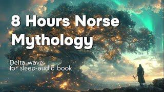 Norse Mythology with Delta waves for sleep (audiobook)