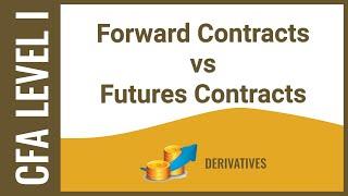 CFA Level I Derivatives - Forward Contracts vs Futures Contracts