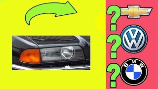 GUESS THE CAR BY THE HEADLIGHTS | Car Quiz Challenge