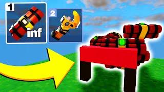 INFINITE *NEW* REMOTE EXPLOSIVES vs HACKS in Roblox Bedwars..