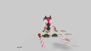 Pikmin 2 Hocotate Ship Assembly Animation