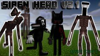 New Siren Head Update: V3.1 in Minecraft