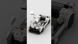 LEGO Nissan R35 GT-R  Satisfying Building Animation #shorts