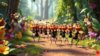 The Ants Go Marching | Kids Nursery Rhyme | Sing Along Song for Children