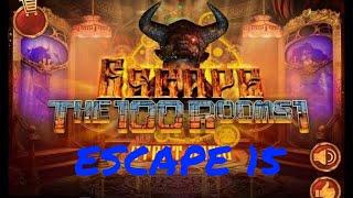 Walkthrough | Can you Escape the 100 room I  |  Escape Room 15 |  TBooK