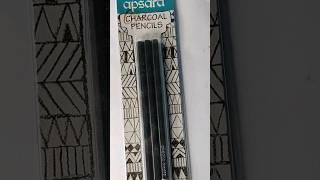 Cheapest charcoal pencil  | apsara charcoal pencils #shorts #apsarapencil