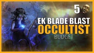 | Path of Exile 3.25 | EK Blade Blast Occultist Build | 5 Div Budget | Proof of Concept