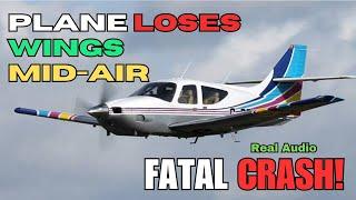 FATAL CRASH | Small aircraft LOSES Wings MID-AIR