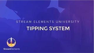 StreamElements Tipping page Setup