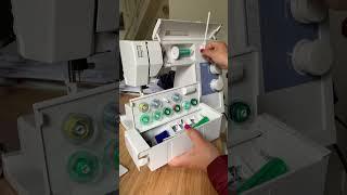 Introduction to the Husqvarna s215 parts of sewing machine and what's in my accessory box