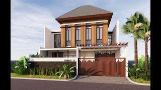 Sketchup House Design 6 EXT INT + Enscape 2.4 Realtime Rendering