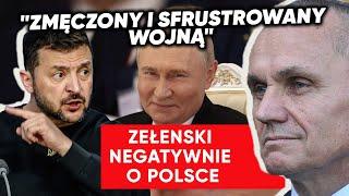 "To jest nieakceptowalne". Zełenski ma żal do Polski. Gen. Polko wprost: Polska musi chronić granice