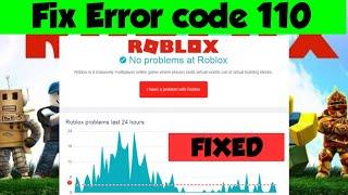 How To Fix Roblox Error 110 In Windows