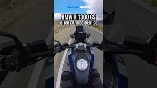 BMW R 1300 GS 0-100 km/hr 