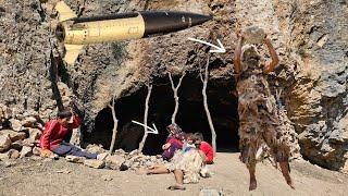 "Iran-Israeli War_Wild Caveman: Threats to the Life of Farzaneh and the Children"