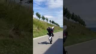 ️️ #supermoto #wheelie #stunt