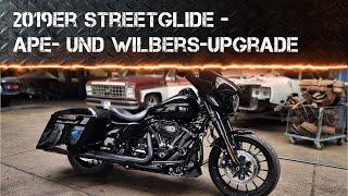 HNDRX Werkstatt: Harley Streetglide mit 14" Apehanger und Wilbers Komplettfahrwerk zum ÜberTourer