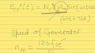 Synchronous Generator